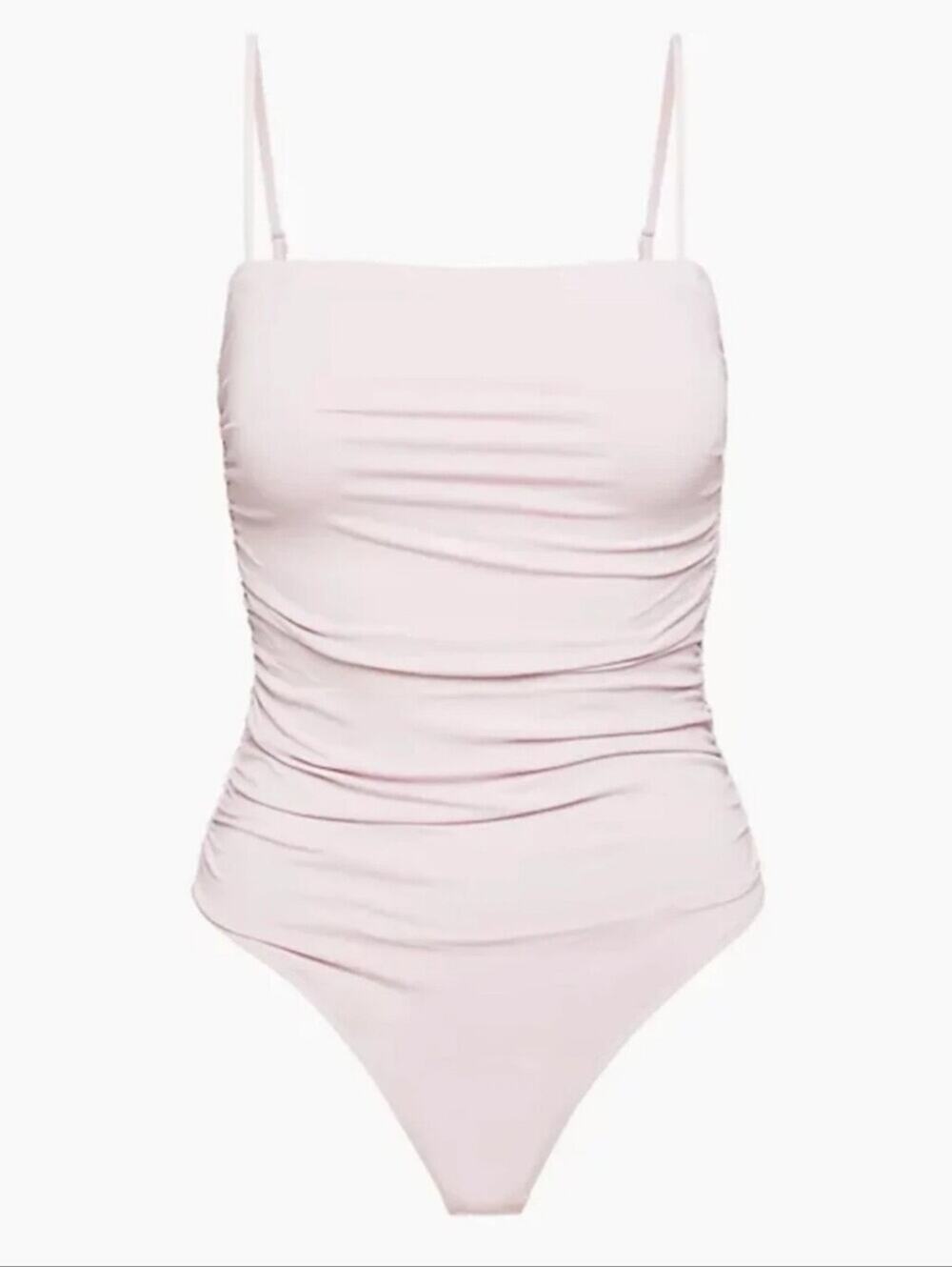 Babaton Contour Speghetti Strap Bodysuit Light Pink Size Small